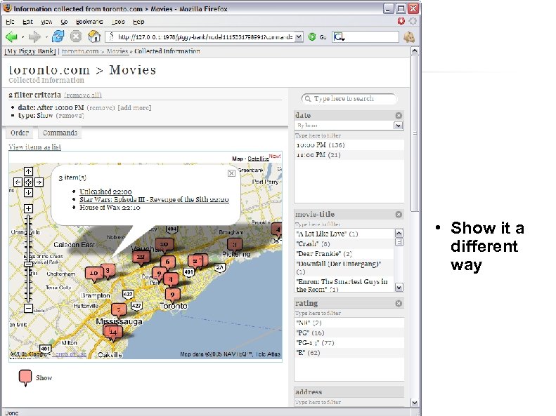  • Show it a different way 