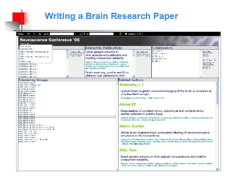 Writing a Brain Research Paper 