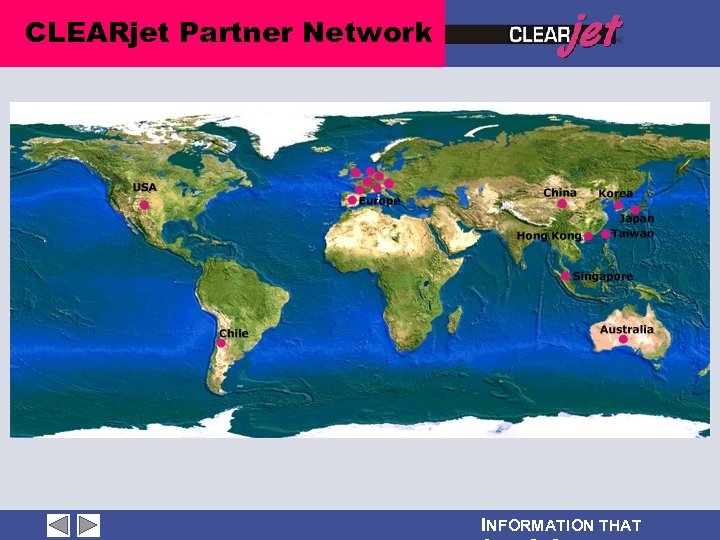 CLEARjet Partner Network INFORMATION THAT 