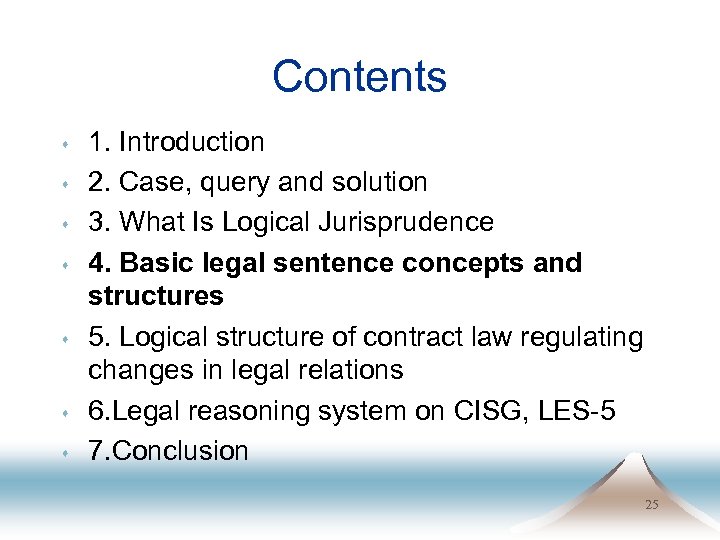 Contents s s s 1. Introduction 2. Case, query and solution 3. What Is