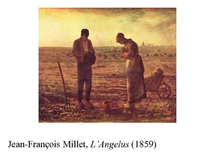 Jean-François Millet, L’Angelus (1859) 