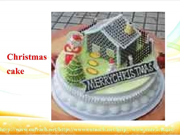 Christmas cake 