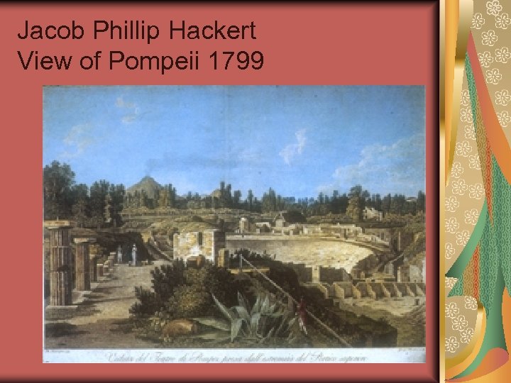 Jacob Phillip Hackert View of Pompeii 1799 