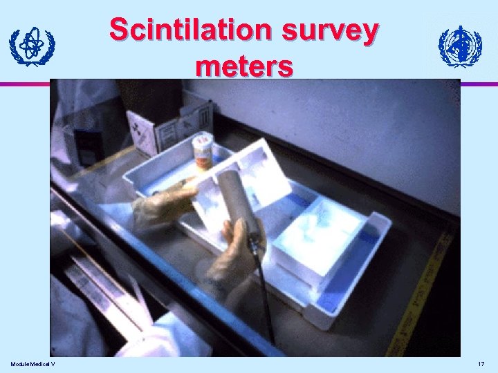 Scintilation survey meters Module Medical V 17 