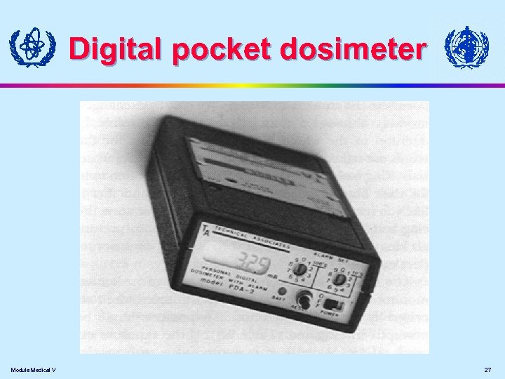 Digital pocket dosimeter Module Medical V 27 
