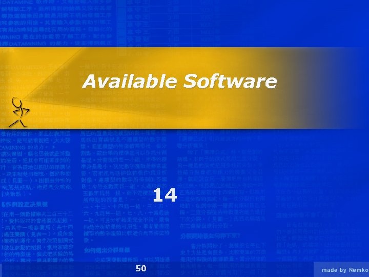 Available Software 14 50 