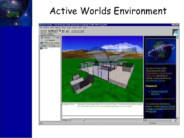 Active Worlds Environment 