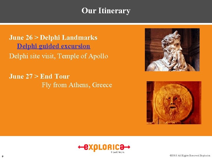 Our Itinerary June 26 > Delphi Landmarks Delphi guided excursion Delphi site visit, Temple