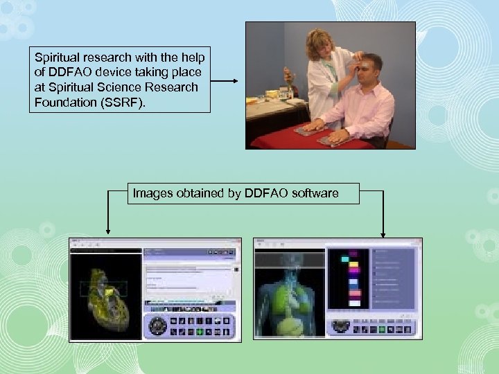 Spiritual research with the help of DDFAO device taking place at Spiritual Science Research