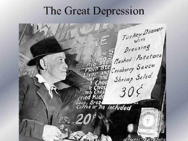 The Great Depression 