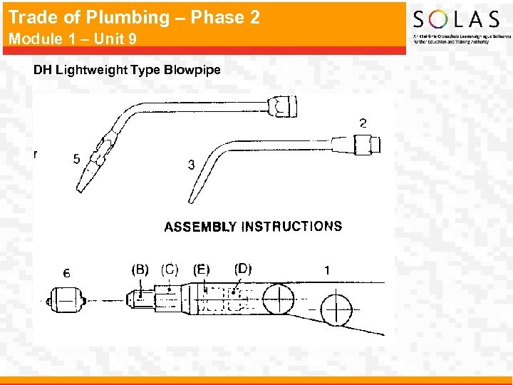 Trade of Plumbing – Phase 2 Module 1 – Unit 9 DH Lightweight Type