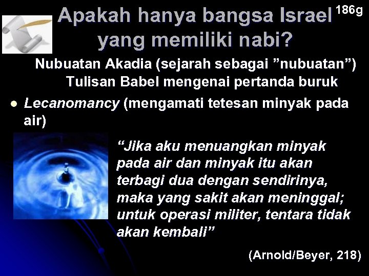 Apakah hanya bangsa Israel yang memiliki nabi? l 186 g Nubuatan Akadia (sejarah sebagai