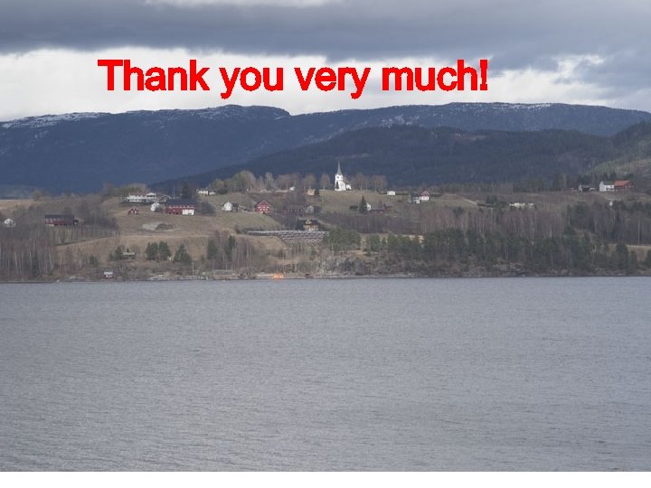 Thank you very much! 