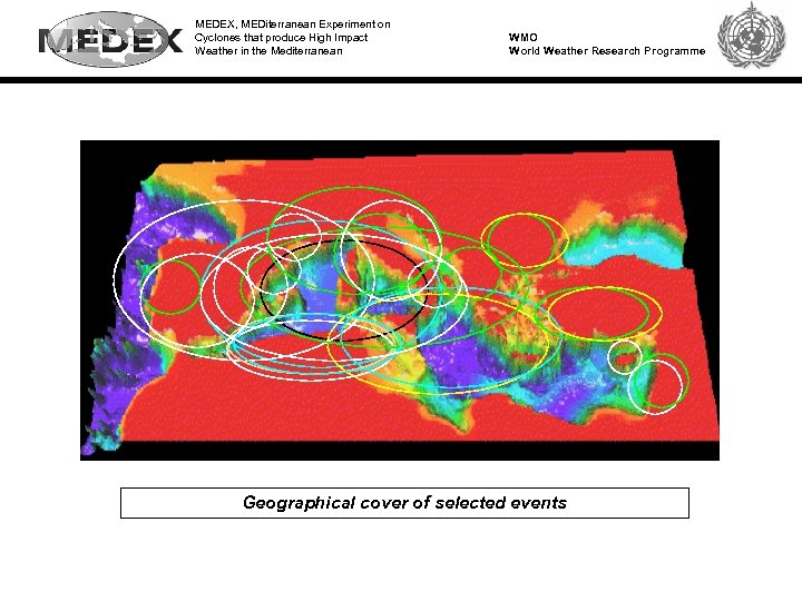 MEDEX, MEDiterranean Experiment on Cyclones that produce High Impact Weather in the Mediterranean WMO