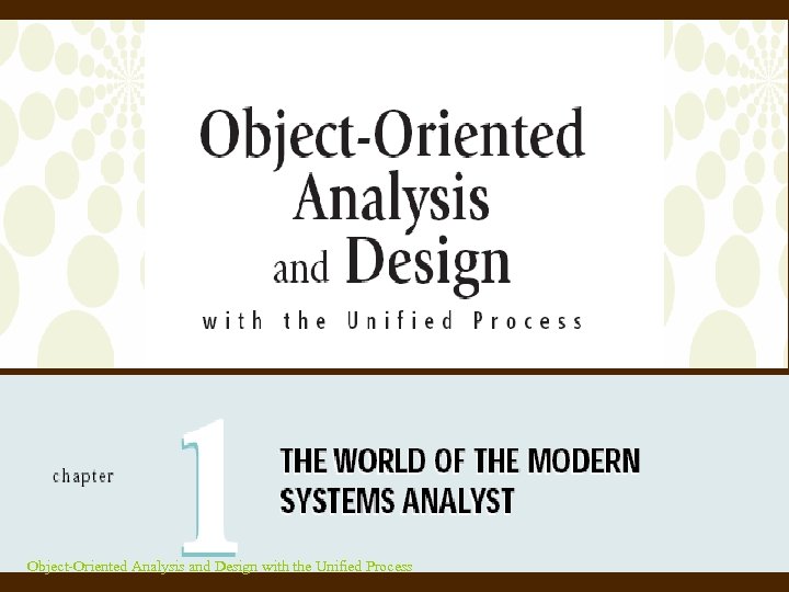 Object-Oriented Analysis and Design with the Unified Process 