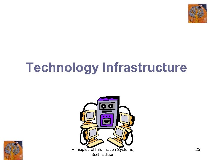 Technology Infrastructure Principles of Information Systems, Sixth Edition 23 