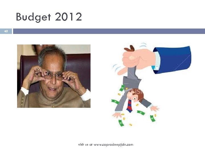 Budget 2012 48 visit us at www. capradeepjain. com 