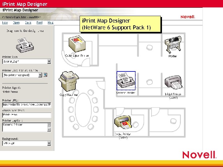 i. Print Map Designer (Net. Ware 6 Support Pack 1) 