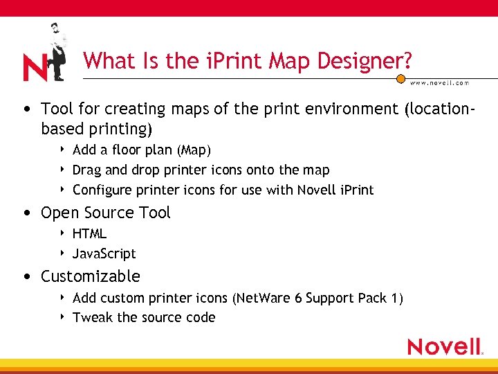 What Is the i. Print Map Designer? • Tool for creating maps of the