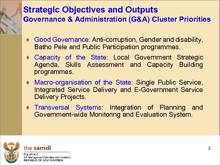 Building Capacity For Effective Government Wide Monitoring And