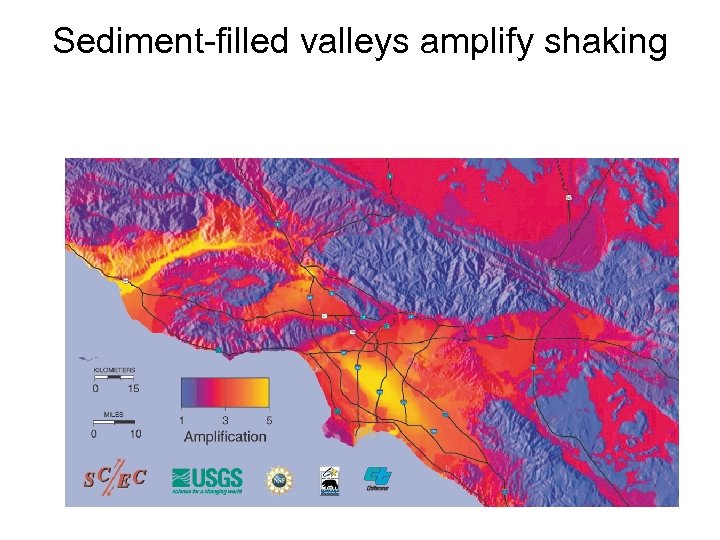 Sediment-filled valleys amplify shaking 