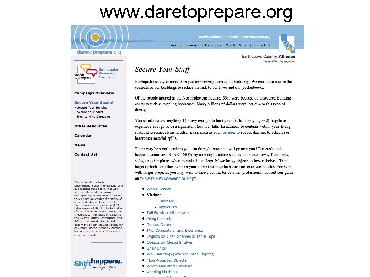 www. daretoprepare. org 