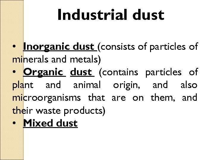 Internal Medicine Department 2 Pneumoconiosis Silicatosis Vibration