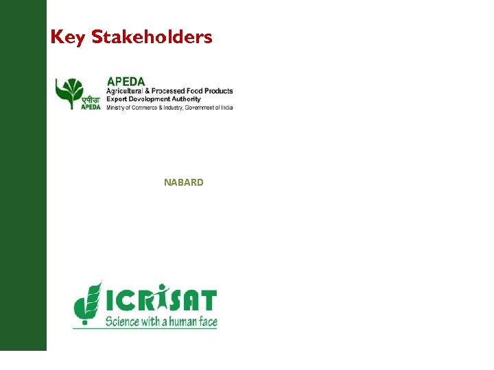 Key Stakeholders NABARD 
