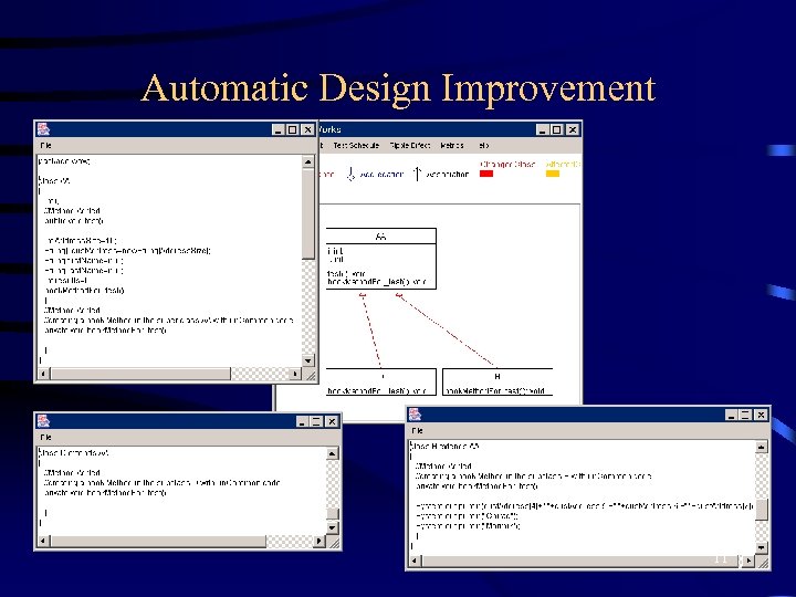 Automatic Design Improvement 11 
