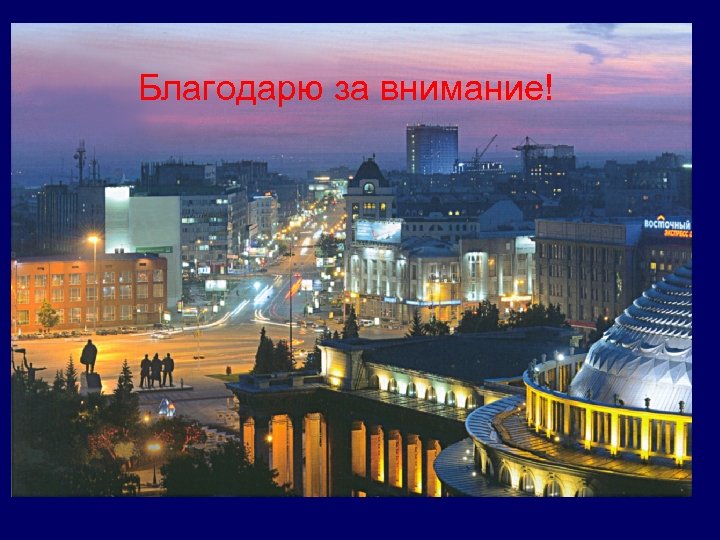 Благодарю за внимание! 