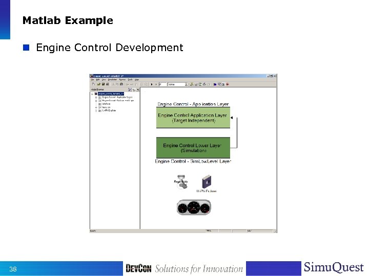 Matlab Example n Engine Control Development 38 