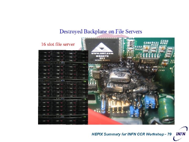 HEPIX Summary for INFN CCR Workshop - 79 