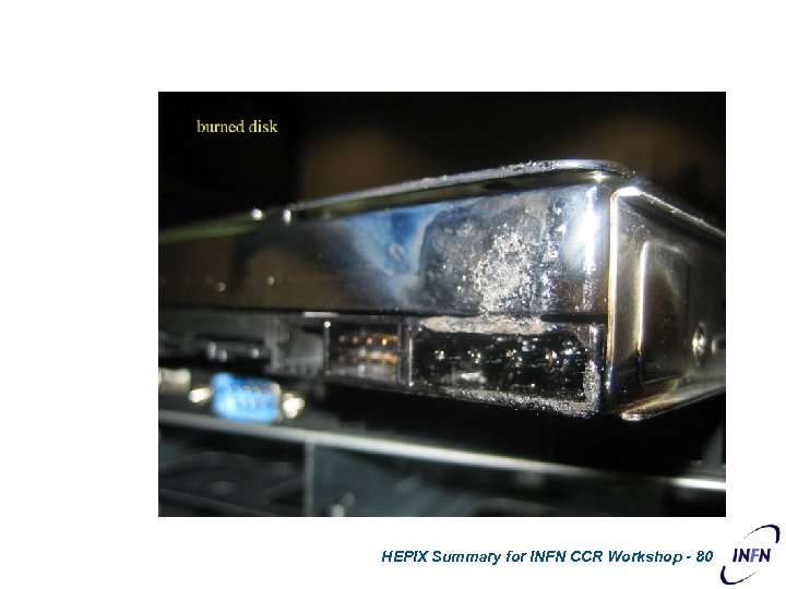 HEPIX Summary for INFN CCR Workshop - 80 