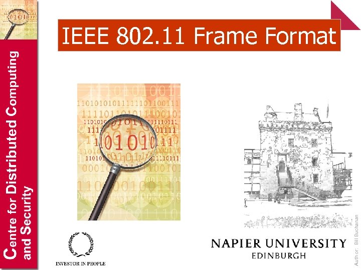 Author: Bill Buchanan IEEE 802. 11 Frame Format 