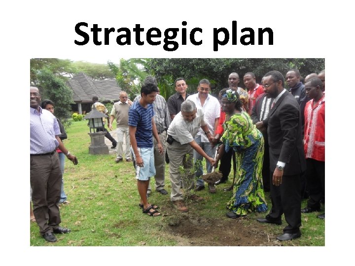 Strategic plan 