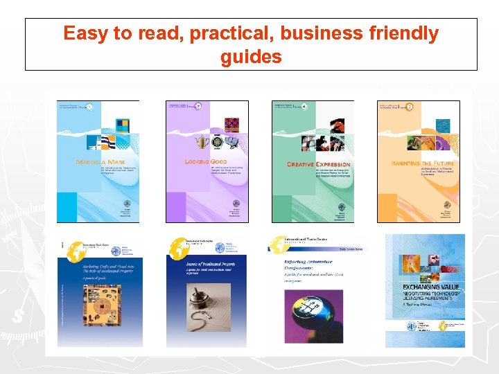 Easy to read, practical, business friendly guides 