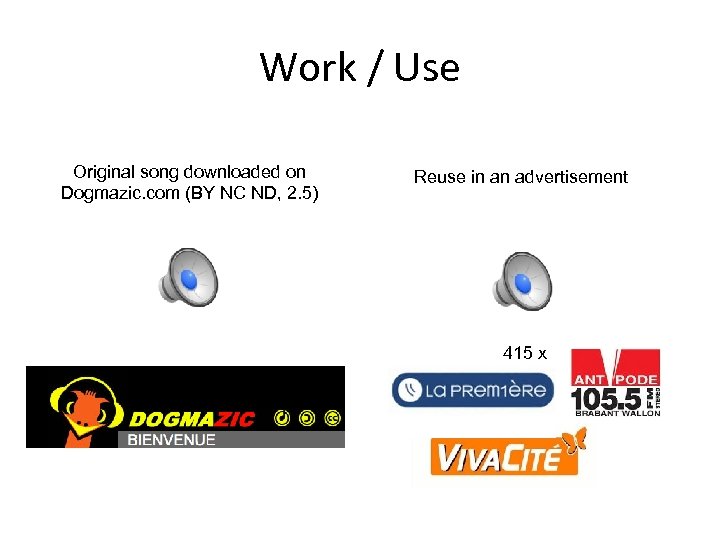 Work / Use Original song downloaded on Dogmazic. com (BY NC ND, 2. 5)