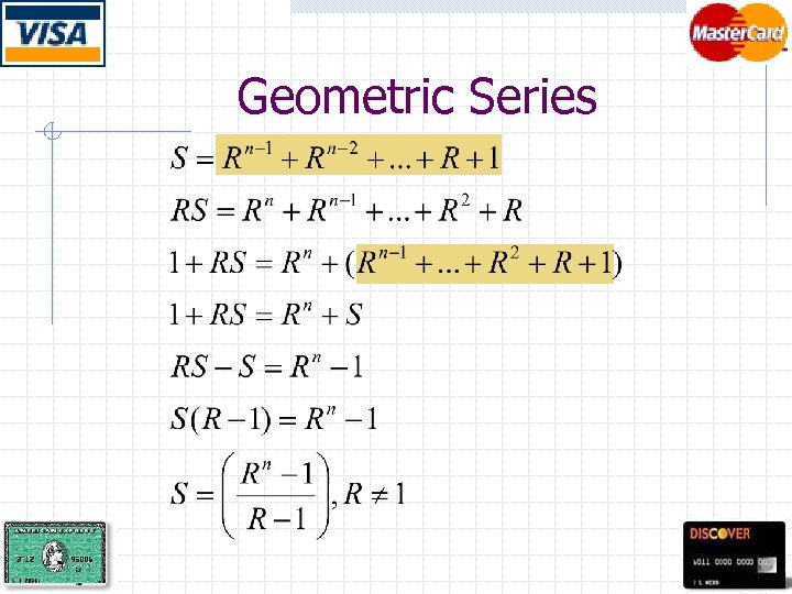 Geometric Series 