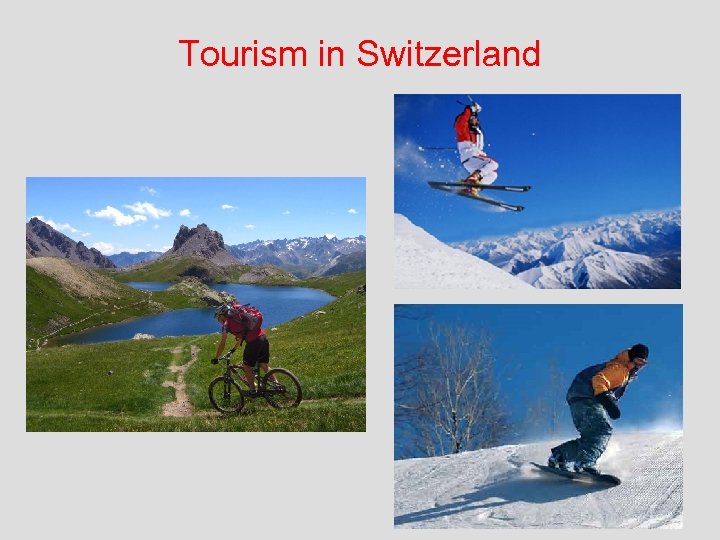 Tourism in Switzerland 