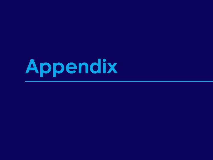 Appendix 18 