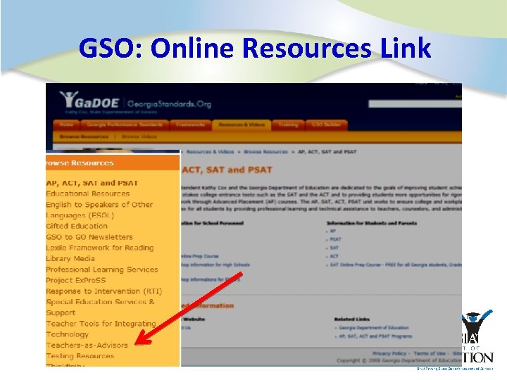 GSO: Online Resources Link 