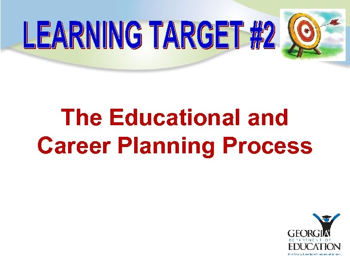 The Educational and Career Planning Process 