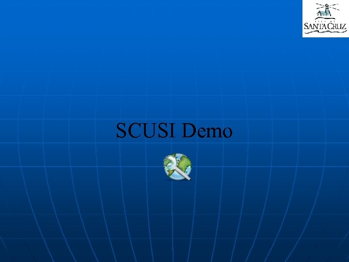 SCUSI Demo 