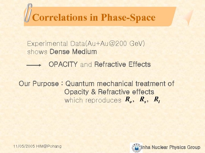 Correlations in Phase-Space Experimental Data(Au+Au@200 Ge. V) shows Dense Medium OPACITY and Refractive Effects