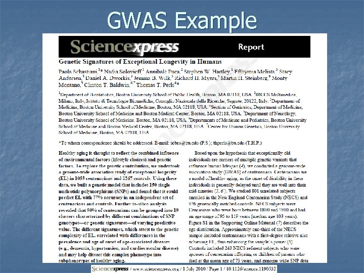 GWAS Example 