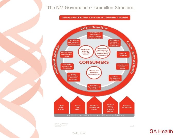 The NM Governance Committee Structure. Public - I 1 - A 1 SA Health