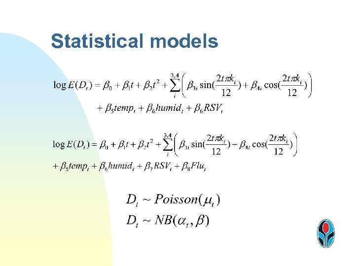 Statistical models 