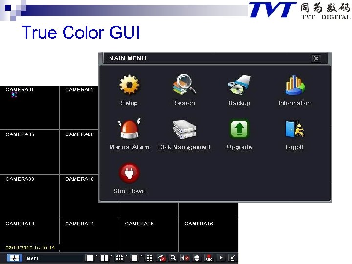 True Color GUI 