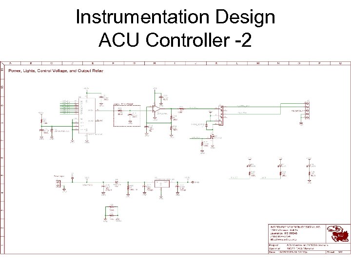 Instrumentation Design ACU Controller -2 