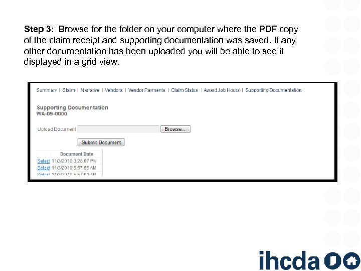 Step 3: Browse for the folder on your computer where the PDF copy of
